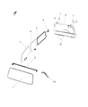 Jeep Gladiator Windshield Diagram - 68386743AD