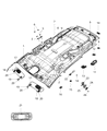 Chrysler Pacifica A/C Switch Diagram - 68223337AC