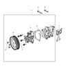 2020 Dodge Journey Water Pump Diagram - 5047138AC