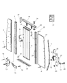 Dodge Sprinter 2500 Door Latch Assembly Diagram - 5104303AA
