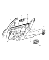 2002 Chrysler Sebring Door Handle Diagram - QA50YJRAD