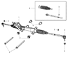 Ram Rack And Pinion Diagram - 5154492AA