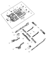 Ram Axle Beam Diagram - 68292458AD