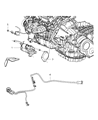 Chrysler Sebring Starter Motor Diagram - R4608800AE