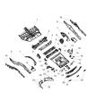 Dodge Durango Axle Beam Diagram - 68038985AA