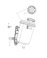 Dodge Durango Power Steering Reservoir Diagram - 68034303AA