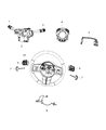 Jeep Wrangler Clock Spring Diagram - 5156106AE