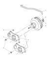 2005 Jeep Liberty Brake Booster Diagram - 5134120AA