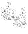 2004 Dodge Ram 2500 Seat Cushion Diagram - ZL491L5AA