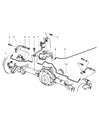 Jeep Brake Line Diagram - 52128440AA