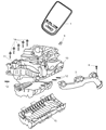Jeep Commander Intake Manifold Diagram - 4591846AH