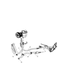 Chrysler Aspen Power Steering Hose Diagram - 52113241AD