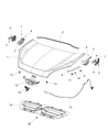 Ram Hood Diagram - 68379282AA