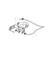 Dodge Ram 1500 Accelerator Cable Diagram - 53032162AD