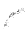 Chrysler Pacifica Steering Column Diagram - 55057396AF