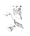 Ram Fog Light Diagram - 5182021AA