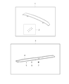 2017 Dodge Challenger Spoiler Diagram - 82214480