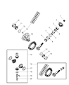 Dodge Durango Differential Bearing Diagram - 52069915AA