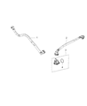 Chrysler Voyager Air Intake Coupling Diagram - 68188655AB