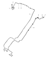 Jeep Brake Line Diagram - 52125198AC