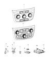Jeep Compass HVAC Control Module Diagram - 68455861AB