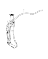 2017 Dodge Grand Caravan Coolant Reservoir Diagram - 4677569AB