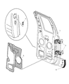 Dodge Door Check Diagram - 55275238
