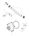 2000 Chrysler Voyager Transmission Oil Cooler Hose Diagram - 4677380
