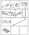 2002 Chrysler Prowler Car Speakers Diagram - 4815360