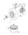 Ram Dakota Spare Wheel Diagram - ZR76PAKAA