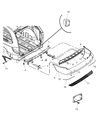 Chrysler Bumper Diagram - 5139122AA