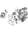 Chrysler Pacifica Alternator Diagram - 4868760AE