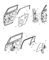 Chrysler Pacifica Window Run Diagram - 5102343AA