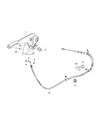 2020 Ram ProMaster 2500 Parking Brake Cable Diagram - 68241548AD