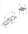 2006 Jeep Wrangler Exhaust Heat Shield Diagram - 55176694AF