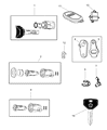 1997 Jeep Cherokee Transmitter Diagram - 56008969
