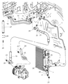 Chrysler 300 A/C Hose Diagram - 55038153AB