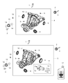 Jeep Grand Cherokee L Automatic Transmission Output Shaft Seal Diagram - 68084194AA