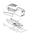 Chrysler Concorde Shift Indicator Diagram - PC621D5AC