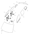 Dodge Journey Window Motor Diagram - 4589154AA