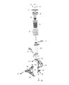 Ram ProMaster 2500 Coil Springs Diagram - 68340216AA