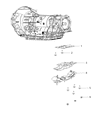 Ram 1500 Classic Engine Mount Diagram - 68152015AB