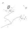 Ram ProMaster City Brake Line Diagram - 68394906AA