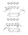 Jeep Commander Exhaust Heat Shield Diagram - 53032835AF