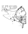 Dodge Durango Shift Cable Diagram - 55366259AC