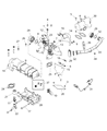 Ram EGR Valve Diagram - 68399240AA