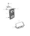 Jeep Engine Control Module Diagram - R5150608AC