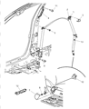 2006 Dodge Magnum Seat Belt Diagram - 1BY451DVAA