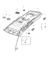 Dodge Durango Dome Light Diagram - 1RJ06HDAAD
