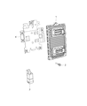 2014 Ram 1500 Engine Control Module Diagram - 5150816AB
